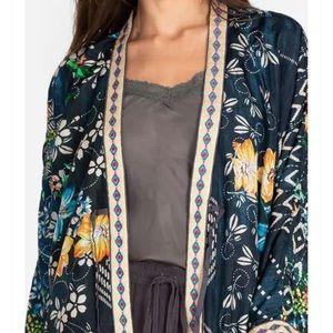 Johnny Was - ROSE BURNOUT TALULLAH JACKET